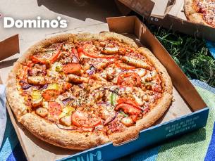 1, 3, 5 of 10 pizza('s) (25 cm) naar keuze voor afhaal bij Domino's Pizza Gennep