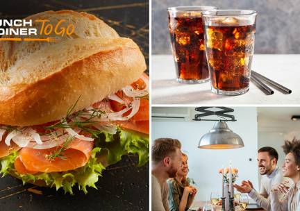 Broodje + drankje naar keuze voor afhaal