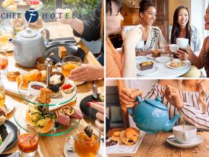 High Tea, High Wine, High Beer of High Bubbles voor 2 bij Fletcher Hotels