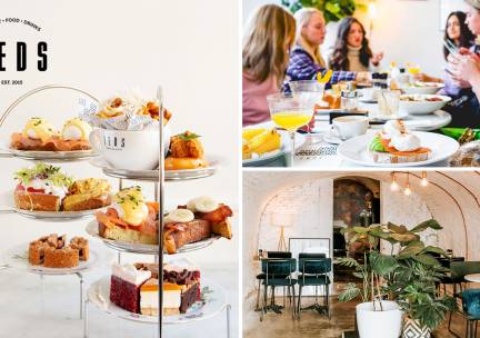 High tea, shared brunch of ontbijt bij Teds