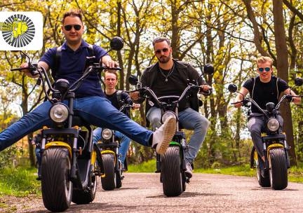 Huur e-chopper (2,5 uur)