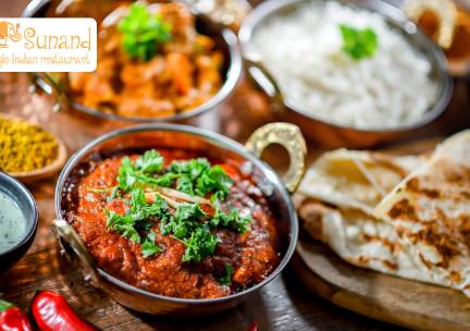 Indiaas 3-gangen keuzediner