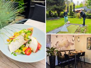 2-gangen keuzelunch + minigolf