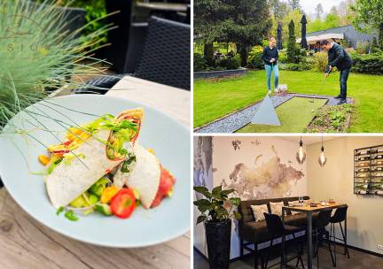 2-gangen keuzelunch + minigolf