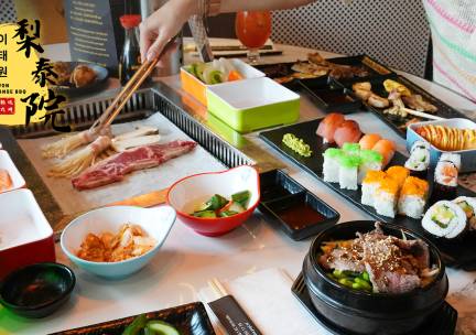 All-You-Can-Eat Koreaanse barbecue en sushi bij Itaewon in hartje Kerkrade (3 uur)