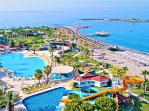 8 daagse vliegvakantie naar Justiniano Club Park Conti in alanya, turkije