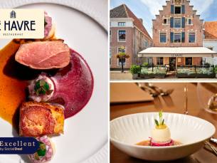 3-, 4-, 5- of 6-gangenlunch bij Restaurant Le Havre
