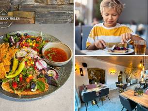 2-gangen keuzediner of kindermenu bij De Pannekoekenmolen