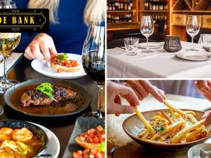 3-gangen shared dining-diner (10 gerechten) bij De Bank Santpoort