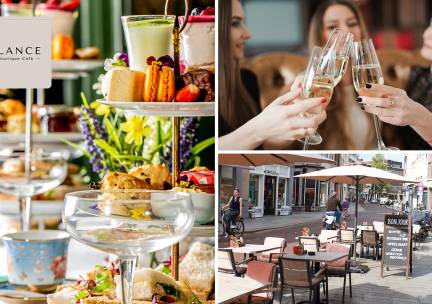 High tea + evt. glas bubbels (2 uur) bij Ãlance Boutique CafÃ©