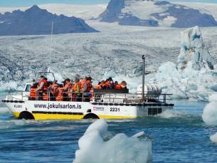 J&ouml;kuls&aacute;rl&oacute;n Glacier Lagoon Amfibieboot tour