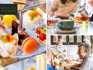 High tea + glas bubbels in Giethoorn