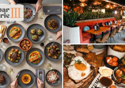 3-gangen shared dining-diner van de chef