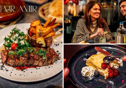 3- of 4-gangendiner van de chef