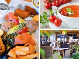 2-gangen keuzelunch bij Le Figaro