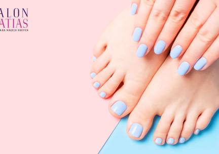 Gellak of pedicurebehandeling + nagellak of BIAB