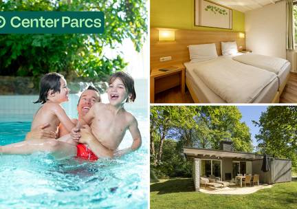 3, 4 of 7 overnachtingen voor 4 of 6 personen in Center Parcs Limburgse Peel