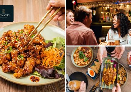 3-gangendiner Ã  la carte bij Lion City