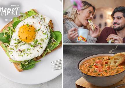 2-gangenlunch à la carte bij Brasserie De Markt Hattem