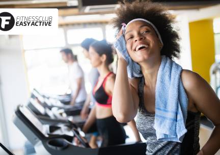 12 weken onbeperkt sporten + groepslessen bij Fitnessclub Easy Active