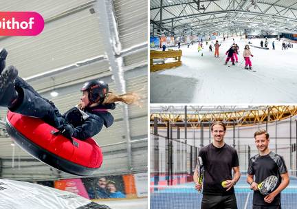 Dagje Uithof met 3, 5 of 7 activiteiten, evt. + snackmenu en drankje