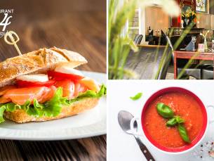 2-gangen keuzelunch bij Restaurant de 4 Jaargetijden