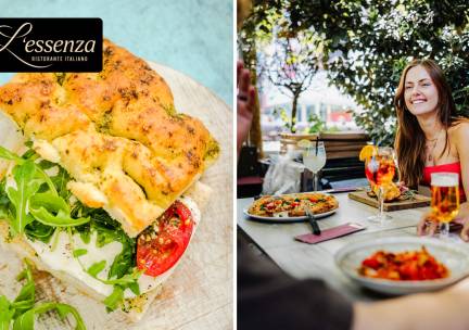 2-gangen keuzelunch bij L'Essenza in hartje Rotterdam
