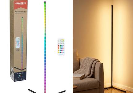 Hoeklamp LED Warm Wit En Kleuren 140 cm