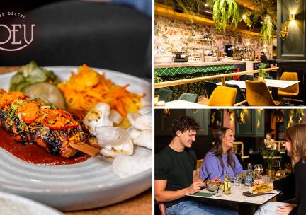 3-gangen keuzediner bij Bar Bistro Loev in hartje Enschede