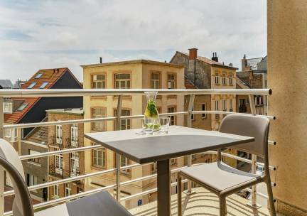 Studio met stadszicht | 2p