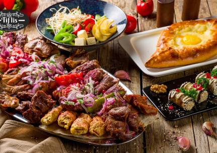 Georgisch 3-gangen keuzediner bij Tiflis Restaurant in Den Haag