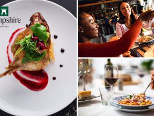 5-gangendiner van de chef bij Hampshire Hotel â Avenarius
