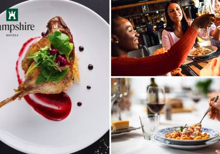 5-gangendiner van de chef bij Hampshire Hotel â Avenarius