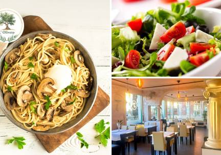 3-gangen keuzediner bij Restaurant L'Oliveto aan de haven in Zeewolde