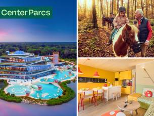 2, 3 of 4 overnachtingen voor 4 tot 6 personen in Center Parcs