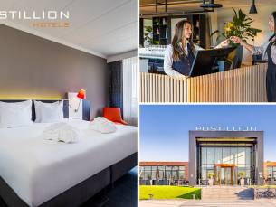 Overnachting voor 2 nabij Utrecht + welkomstdrankje + ontbijt + evt. 3-gangendiner