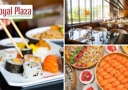 All-You-Can-Eat & Drink (2,5 uur) bij Royal Plaza Wereldrestaurant