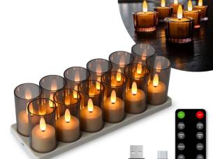 FlinQ Oplaadbare Theelichtjes