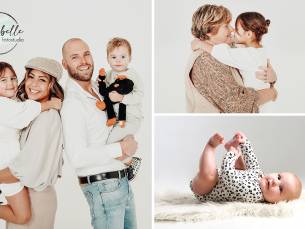 Fotoshoot voor 1 tot 6 personen + 1 digitaal bestand