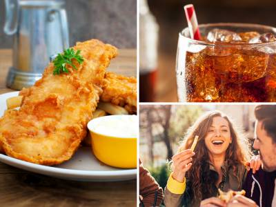 Friet met snack + frisdrank