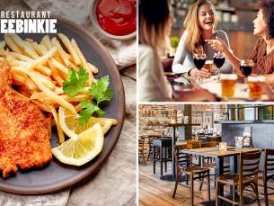 4-gangen schnitzeldiner bij Zeebinkie