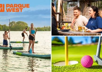 Minigolf (12 holes) of suppen (1,5 uur) bij Parque West