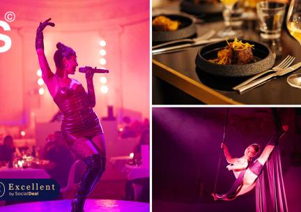 Dinner experience  + 4- of 5-gangendiner van de chef bij SUPPER Restaurant