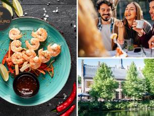 3-gangendiner Ã  la carte bij Kasteel Walburg