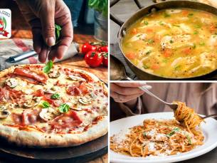 3-gangen keuzediner bij Pizzeria Mamma-Mia