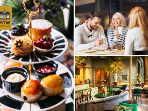 High tea + evt. glas bubbels bij Brasserie en Boutiquehotel STAATS