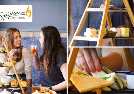 High tea (2 uur) bij Spijkers IJmuiden