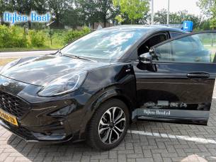 5 of 10 motorrijlessen of proefles motorrijden