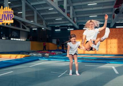 Indoor trampoline + Airpark (2 of 3 uur)