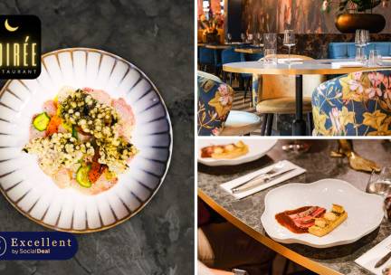 2-gangendiner van de chef bij Restaurant Soirée